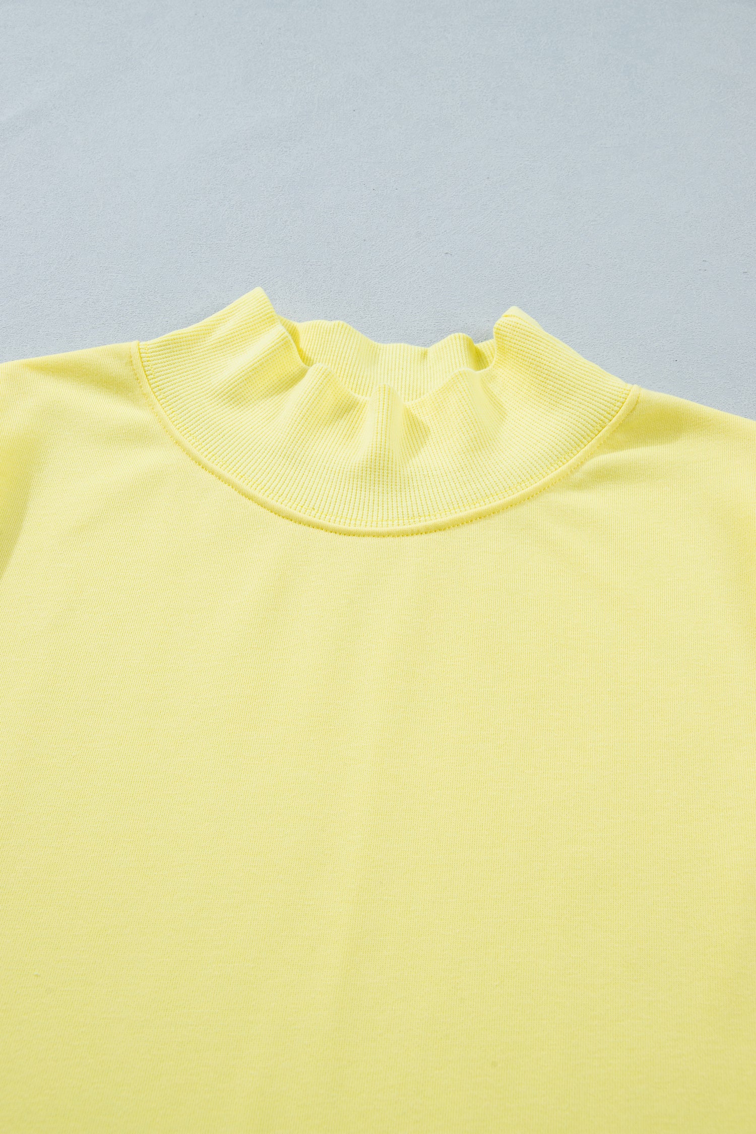 High Neck Cap Sleeve Loose Top