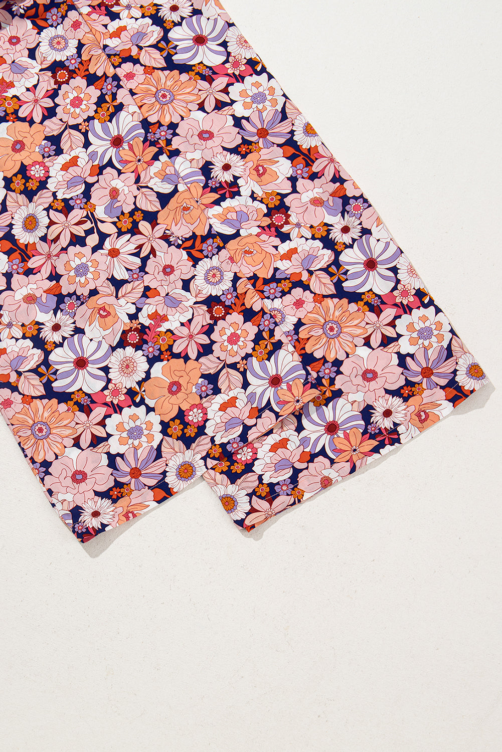 Flowy Wide Leg Floral Jumpsuit