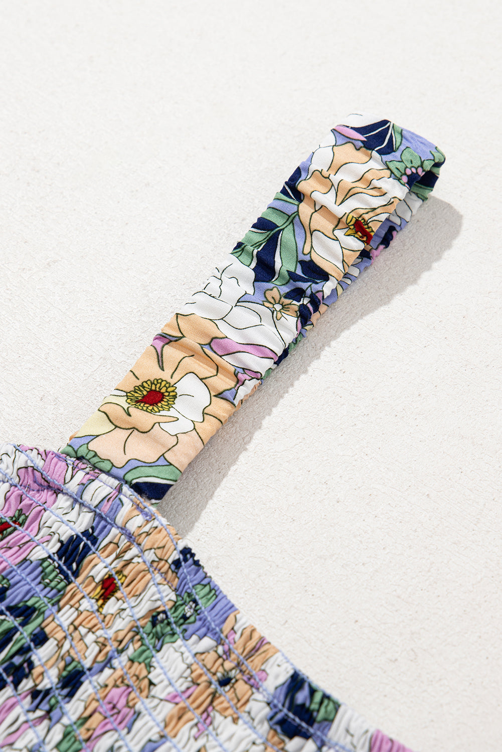 Flowy Wide Leg Floral Jumpsuit
