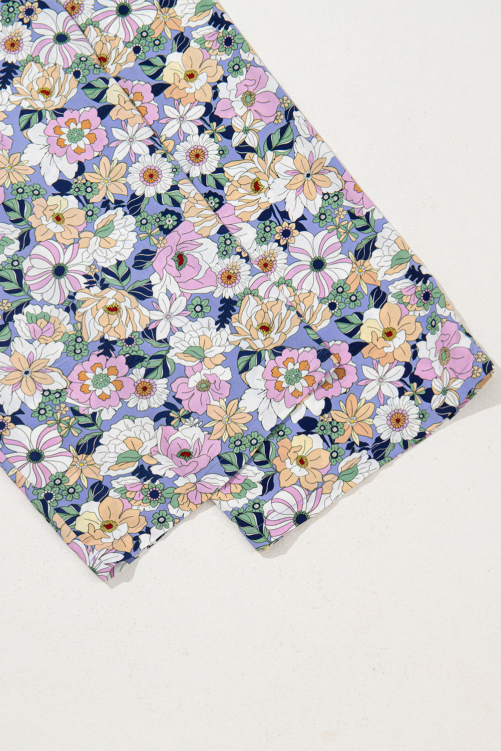 Flowy Wide Leg Floral Jumpsuit