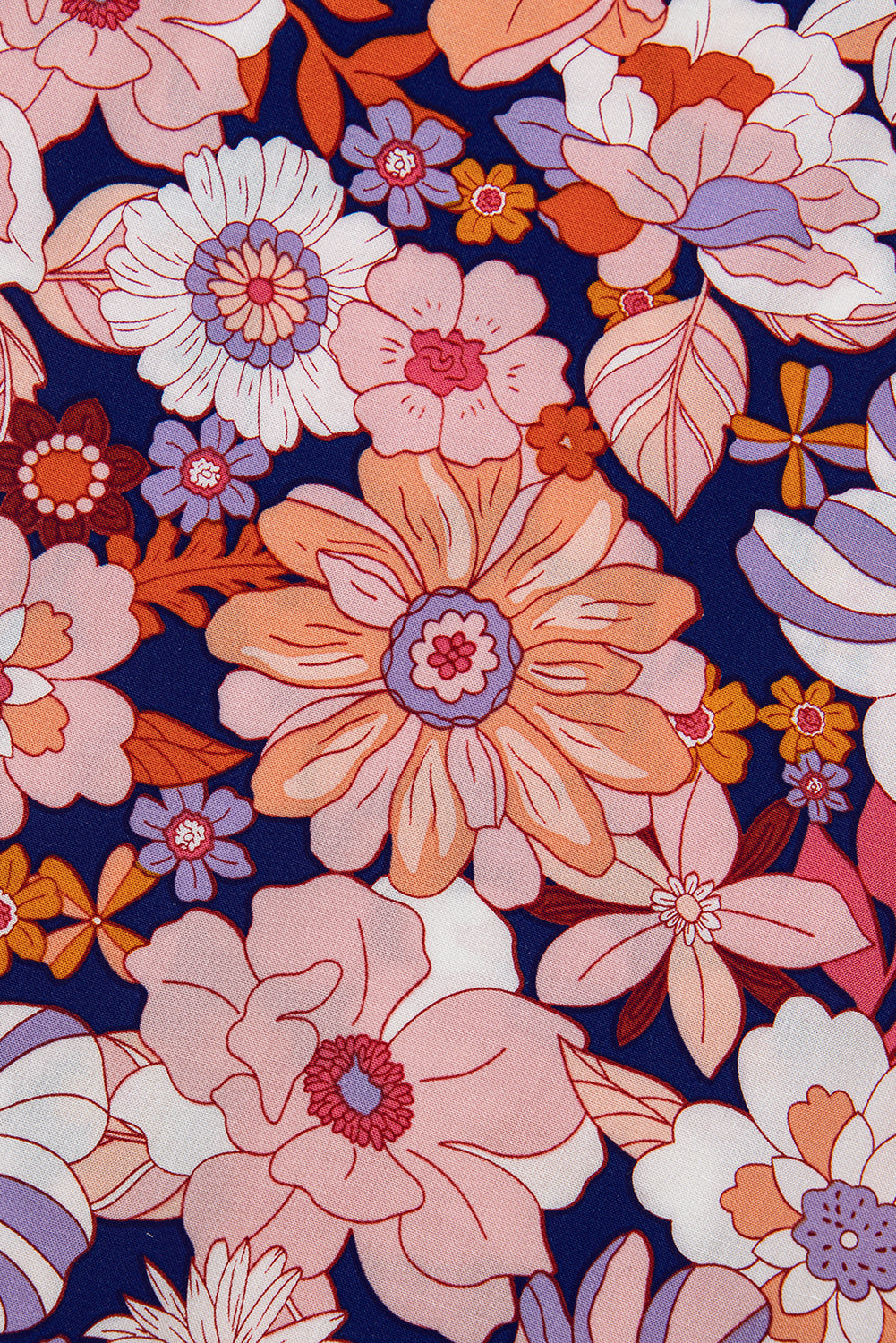 Flowy Wide Leg Floral Jumpsuit