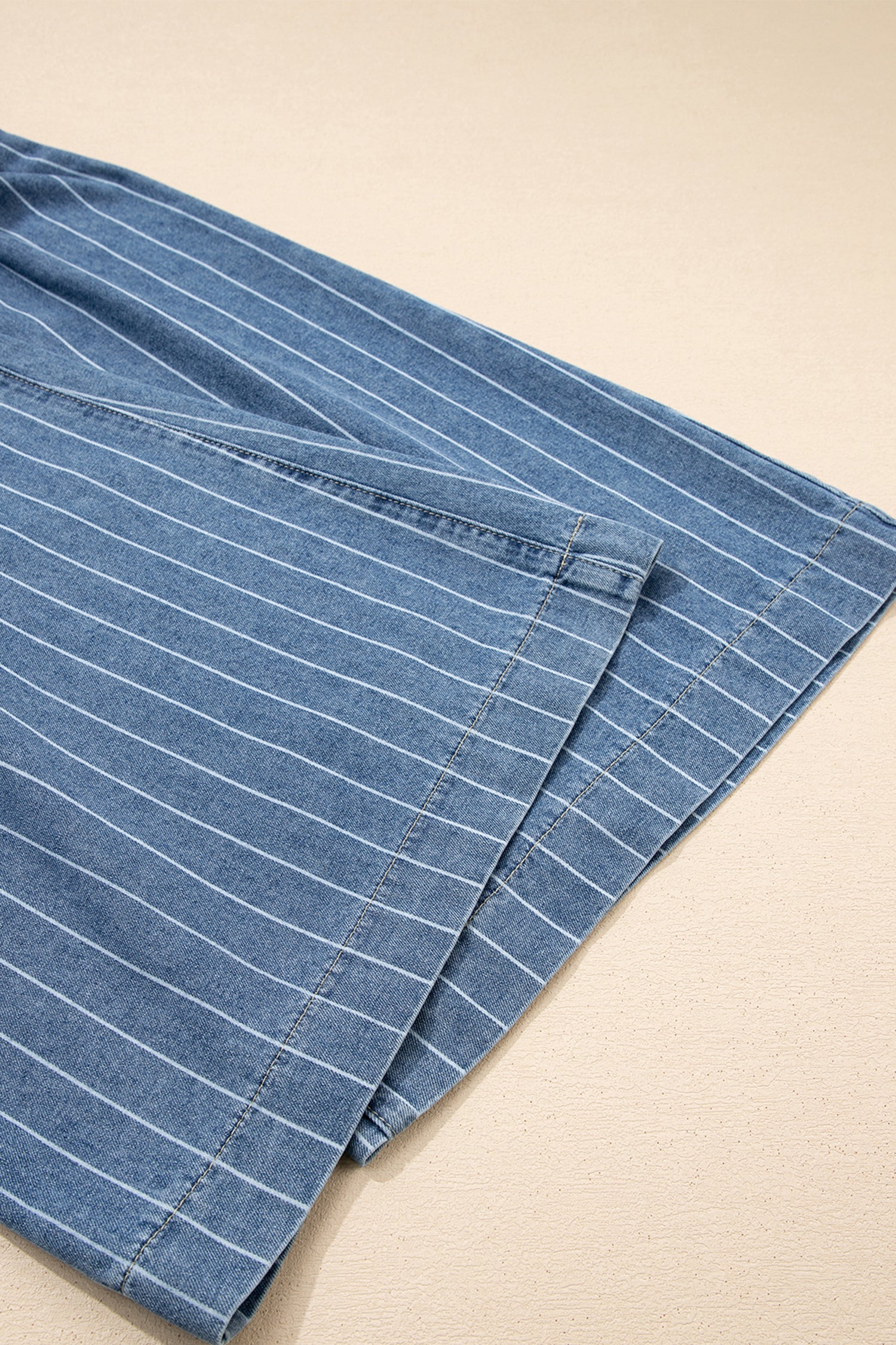 Drawstring Wide Leg Jeans