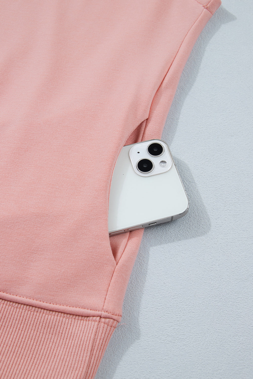 High Neck Cap Sleeve Loose Top