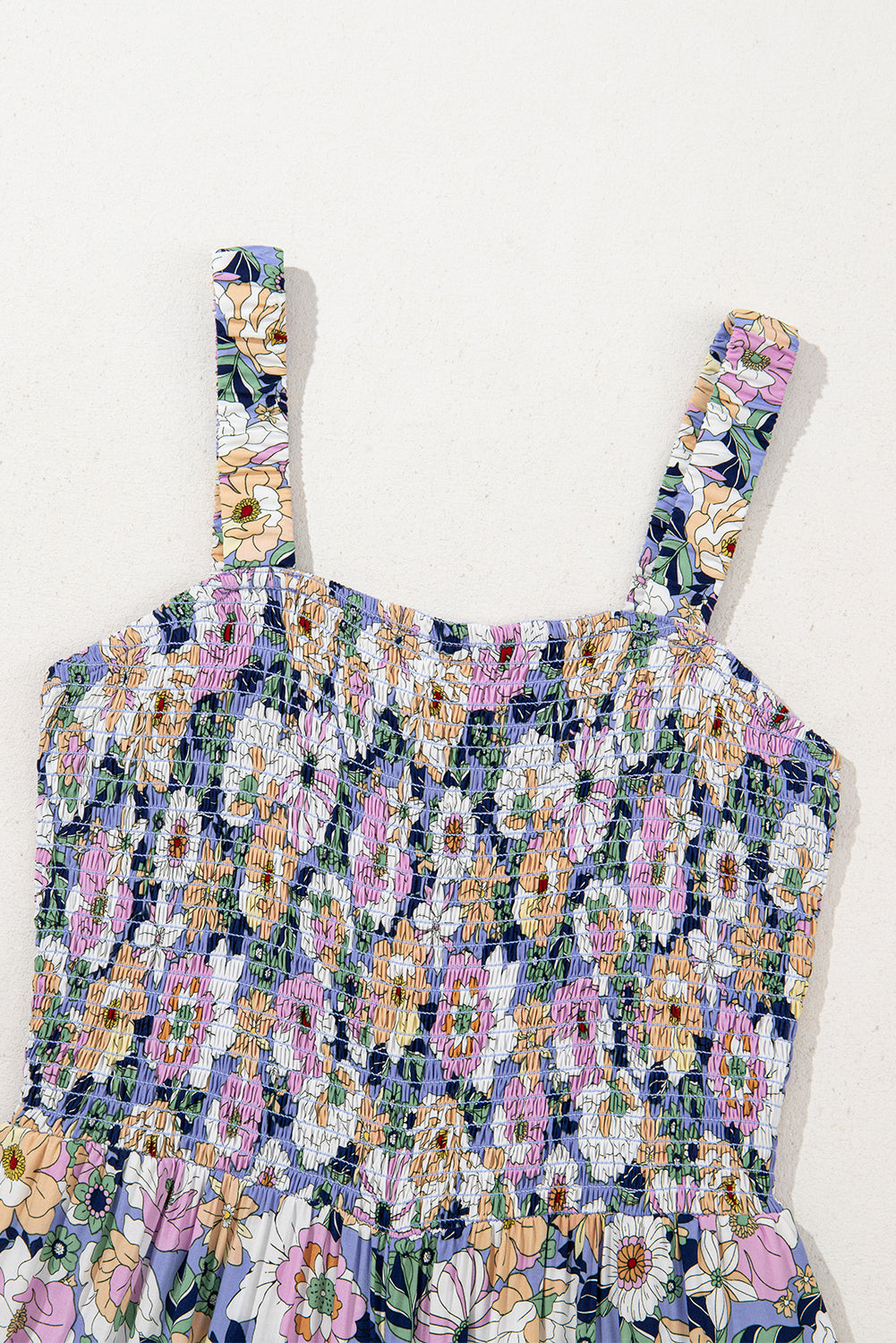 Flowy Wide Leg Floral Jumpsuit